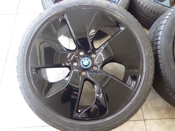 M 送料無料 鍛造 BMW i8 純正 4本セット 20 5H112 7J+36 7.5J+40 ブリジストン ポテンザ 195/50R20 215/45R20 タービンスタイリング444_画像2