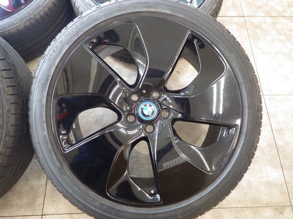 M 送料無料 鍛造 BMW i8 純正 4本セット 20 5H112 7J+36 7.5J+40 ブリジストン ポテンザ 195/50R20 215/45R20 タービンスタイリング444_画像3
