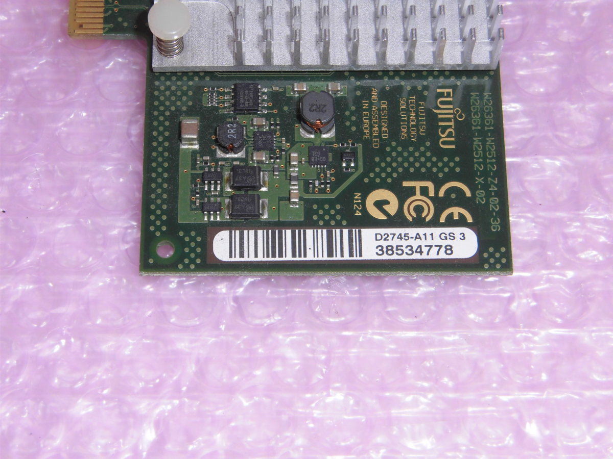 富士通 Ｄ2745-A11 GS3 4ポート GIGABIT Ethernet ADAPTER ロープロ_画像2