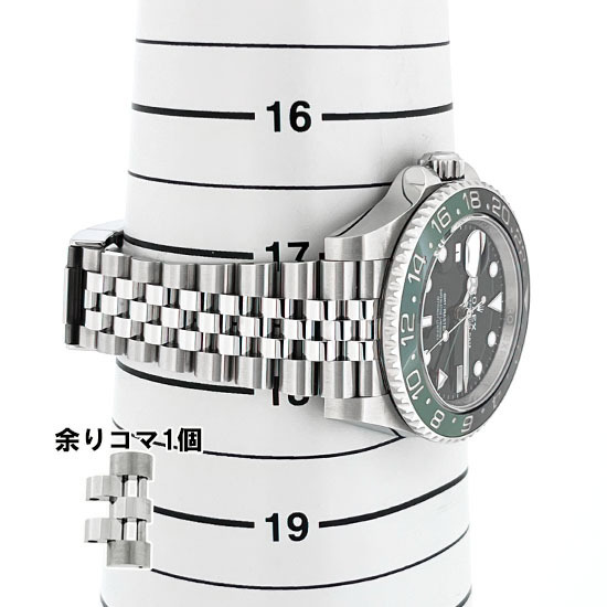 ロレックス GMTマスターII 126720VTNR レフティ スプライト ジュビリーブレス 2022年 新作 未使用品 ギャラ付 メンズ 自動巻 腕 時計_画像4