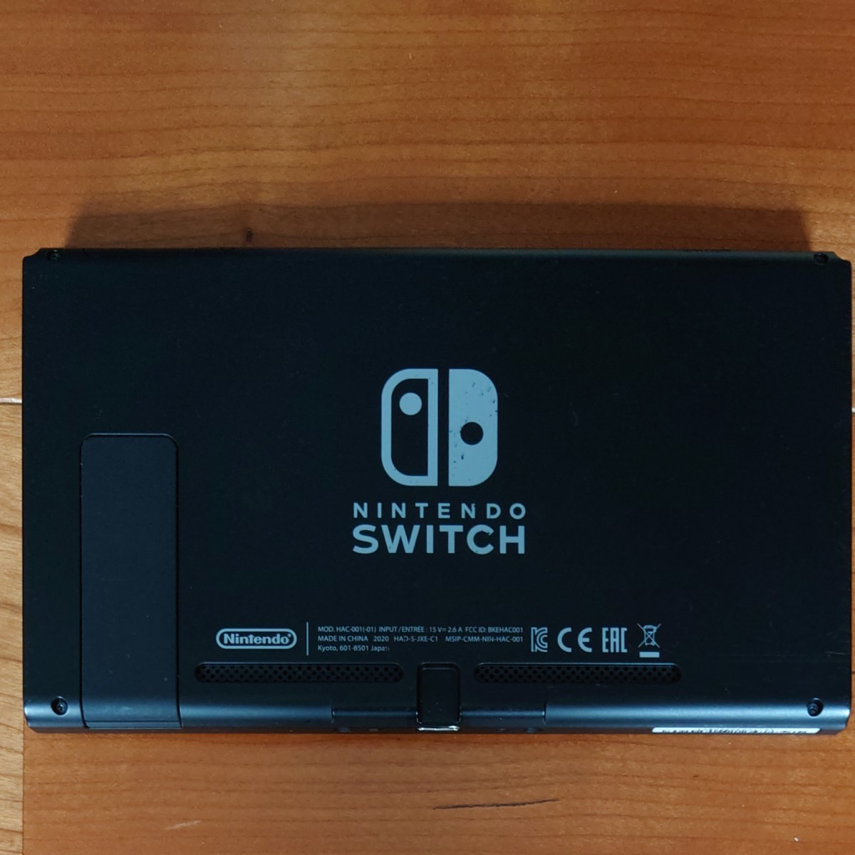 ジャンク　Nintendo Switch バッテリー拡張版　ニンテンドースイッチ本体　ブルースクリーン