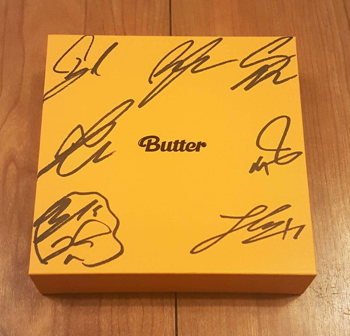 BTS 防弾少年団 Butter CD 直筆サイン入手困難-