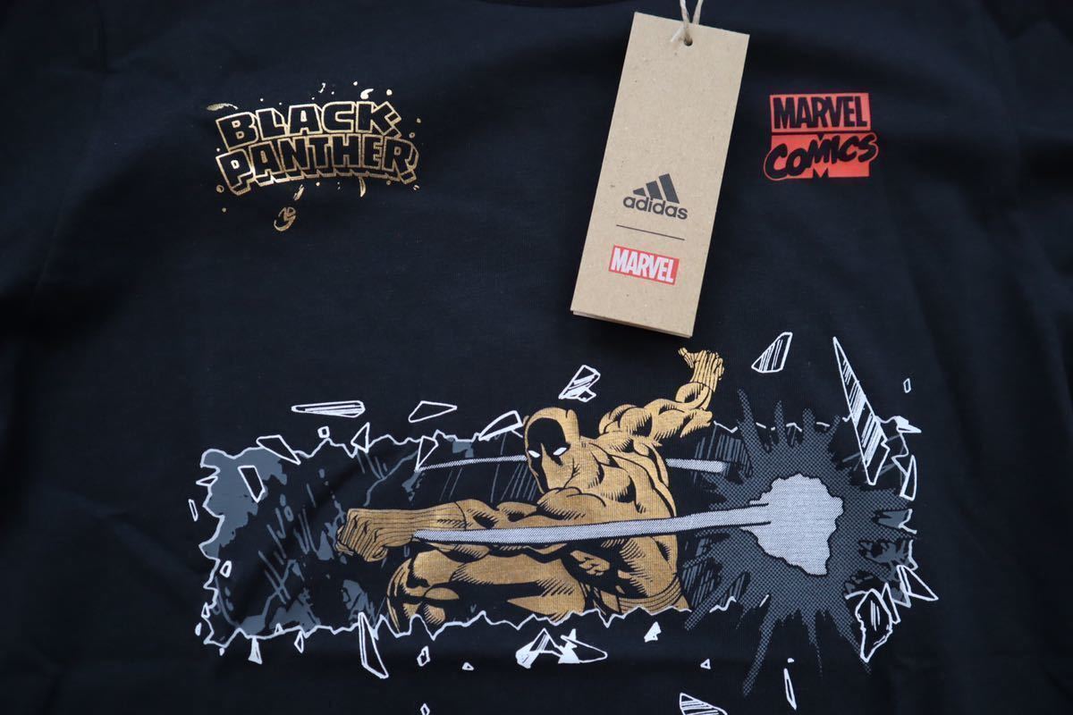 【新品】アディダス adidas 半袖シャツ BMARVELBLKPANTシャツ FM3728 ジュニア150_画像2