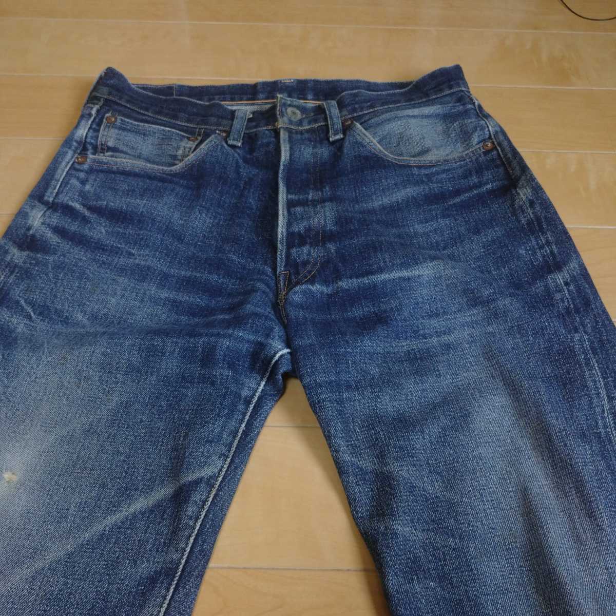 送料無料】LEVIS 501XX 復刻 W32 LVC リーバイス 日本製 55501 ビッグE