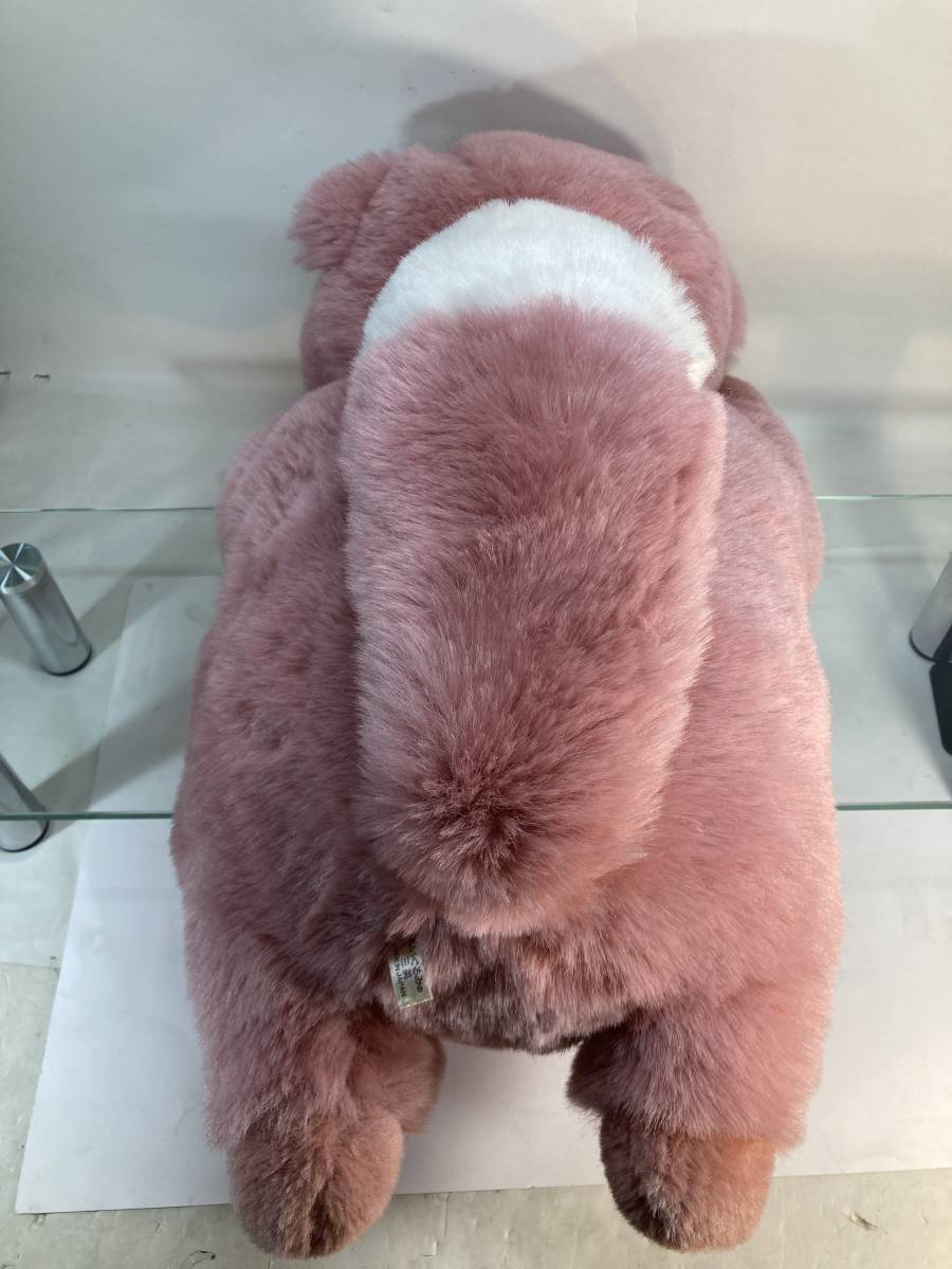 レトロ ぬいぐるみ 三英 Stuffed Animal タヌキ ピンク スタッフ レトロ ぬいぐるみ 三英 Stuffed Animal タヌキ ピンク スタッフ