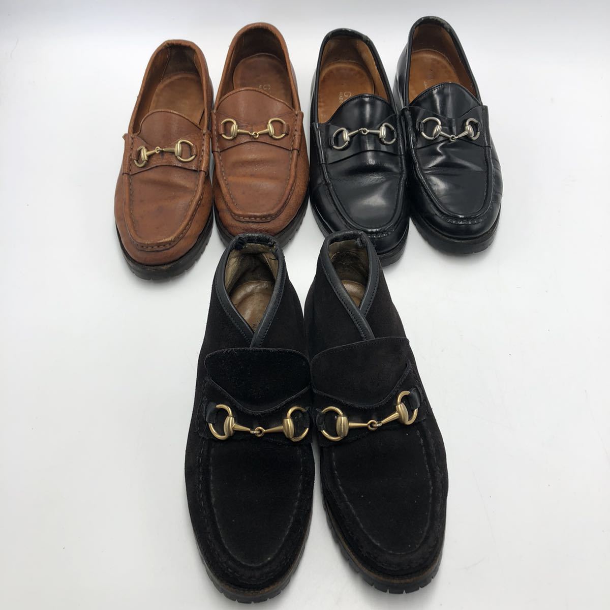 1円 【美品あり】GUCCI パンプス 3点セット まとめ ホースビット