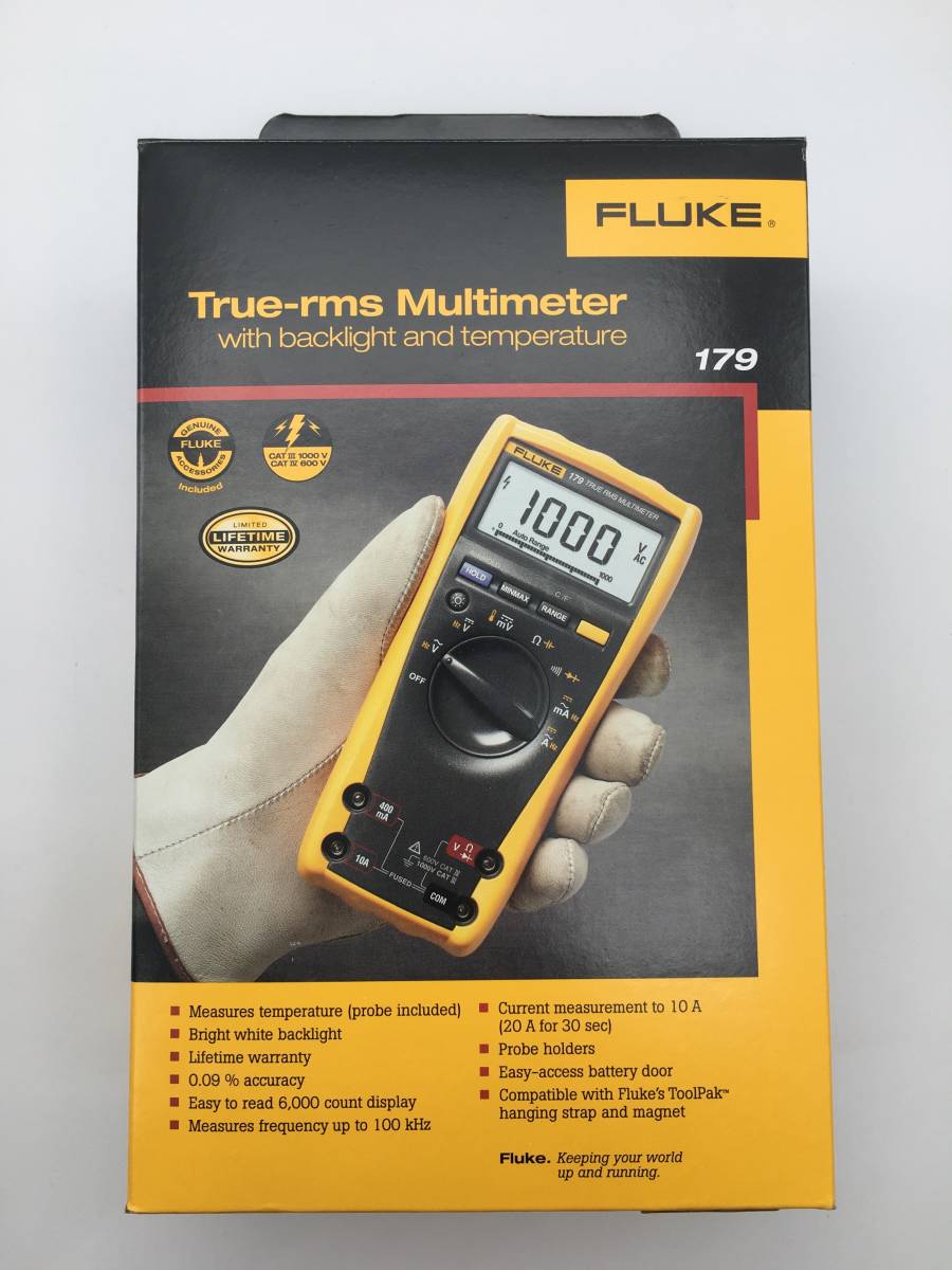 2456】【未使用品】FLUKE/フルーク デジタルマルチメーター 179 測定器