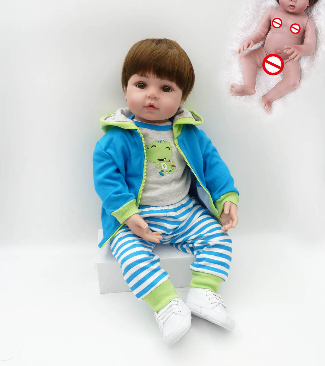 リボーンドール リアル 赤ちゃん 人形 シリコン ビニール リボーン 