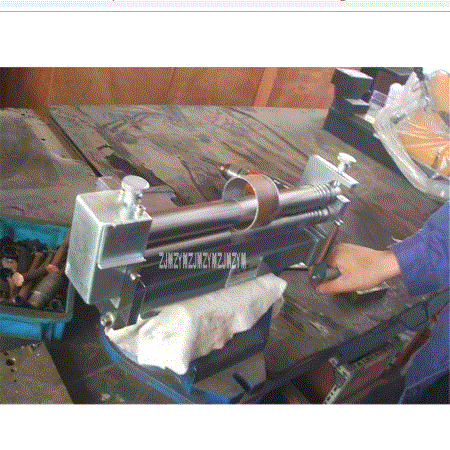 手動式 鋼板 ベンダー 圧延機 ラウンド ローラー 曲げ加工 手動ベンディングマシン_画像6