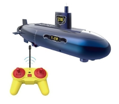RC ミニ 潜水艦 6チャンネル リモート コントロール 水中船 ボート 子供 発達 トランク 玩具