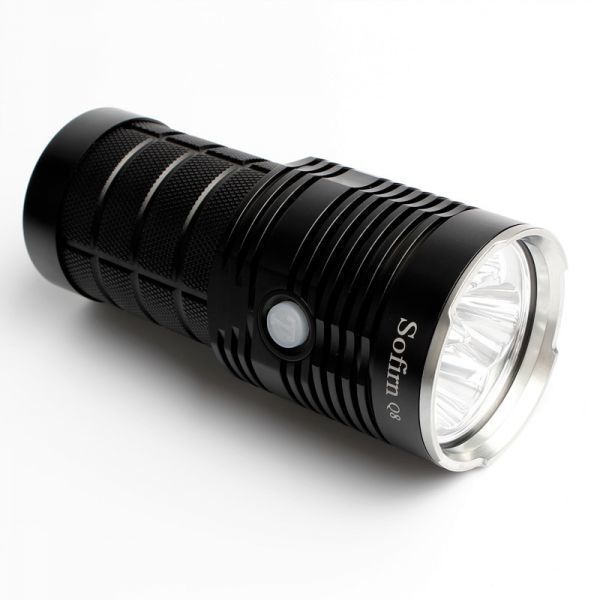 最新 Sofirn Q8 4 * XPL ハイ 5000LM 強力な LED 懐中電灯 18650 複数操作手順超高輝度トーチ