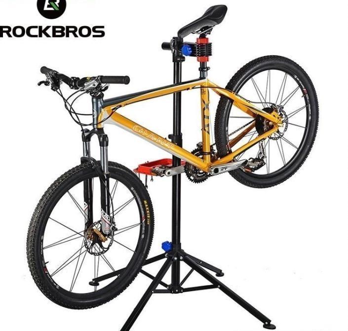 920 アジャスタブル自転車修理ポータブルスタンド Rockbros 100-164cm