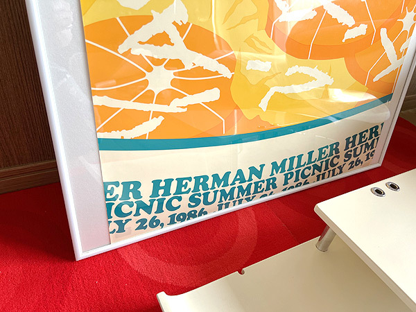 1986年オリジナルHermam millerハーマンミラーSummer picnic Poster サマーピクニック ブランド デザイナー別 |  lapasciamis.kemenkumham.go.id