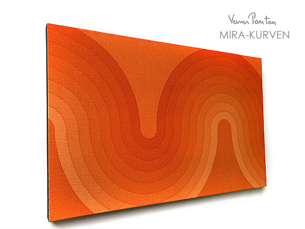 1969年発表!Verner Panton 綺麗なオレンジカラー MIRA-KURVEN 1969年発表!Verner Panton 綺麗なオレンジカラー MIRA-KURVEN