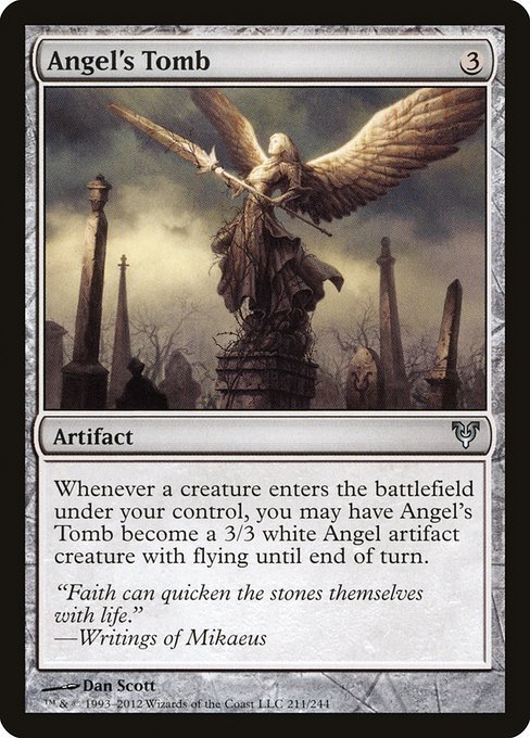 MTG ■無/英語版■《天使の墳墓/Angel's Tomb》★FOIL★ アヴァシンの帰還 AVR_画像1