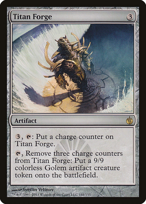 MTG ■無/英語版■《タイタンの炉/Titan Forge》ミラディン包囲戦 MBS_画像1