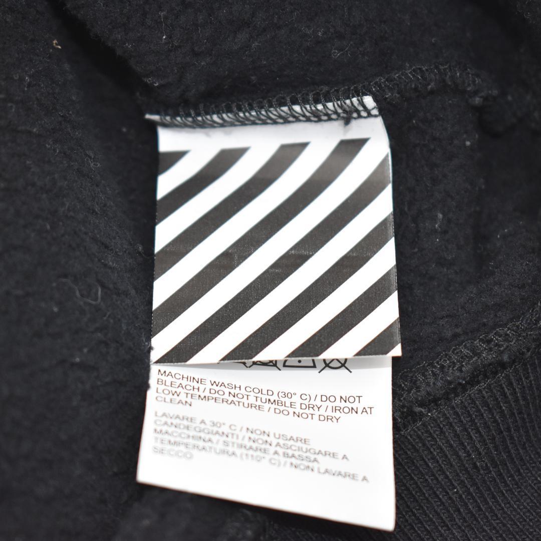 OFF-WHITE オフホワイト 定番バックビックロゴ プルオーバー パーカー