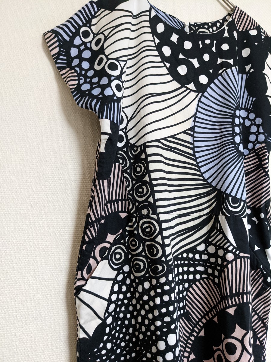 marimekko シイルトラプータルハ 花柄 ワンピース size クーポン廉価