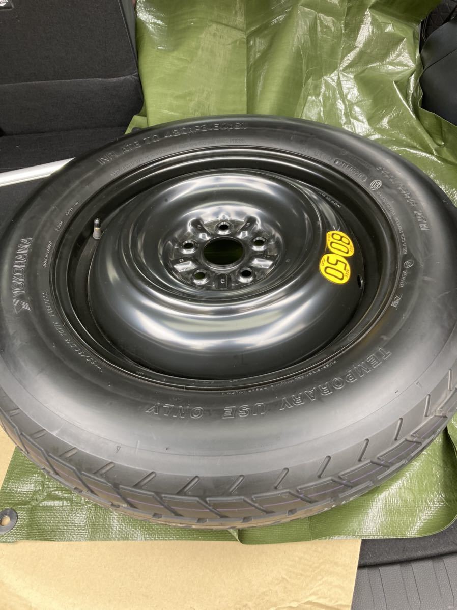 スペアタイヤ 165 90 D18 RAV4 アドベンチャー 未使用 ラブ4 GZ スペアタイヤ 165 90 D18 RAV4 アドベンチャー 未使用 ラブ4 GZ