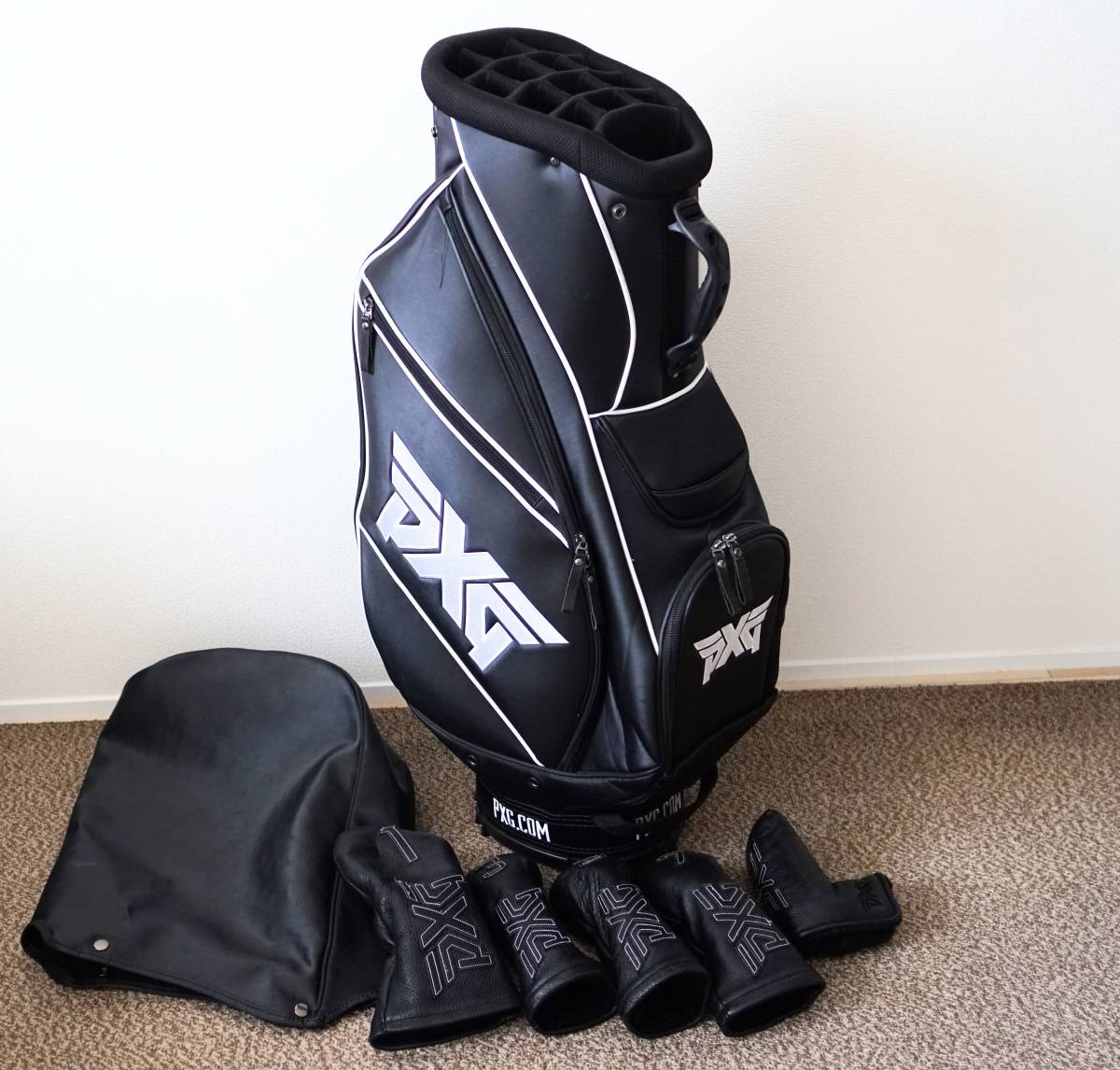 日本未販売】【美品】PXG キャディバッグ（カートバッグ）＋