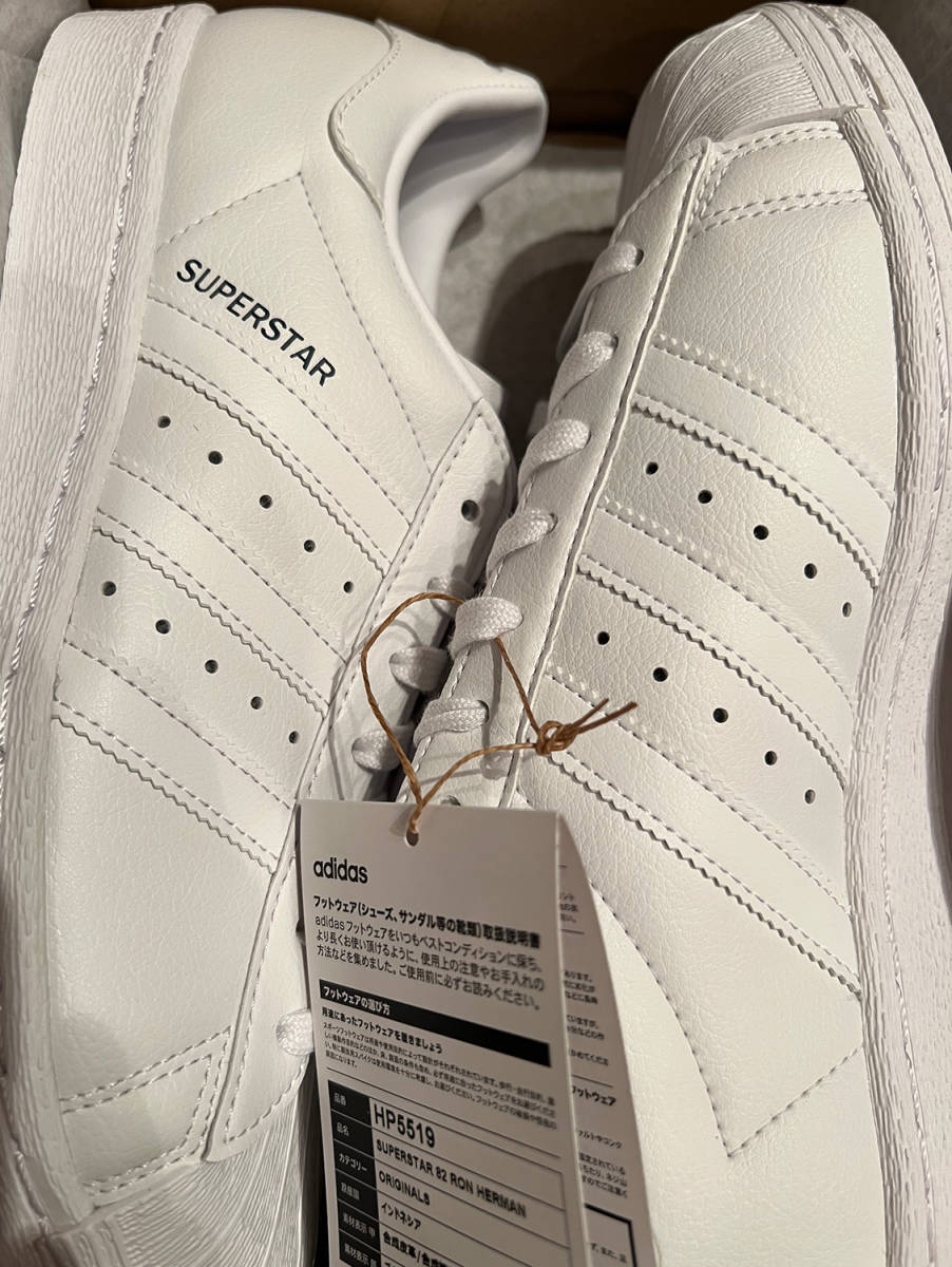 新品未使用 adidas Originals for RHC Ron Herman SUPERSTAR アディダスオリジナルス ロンハーマン スニーカー スーパースター 27cm_画像3