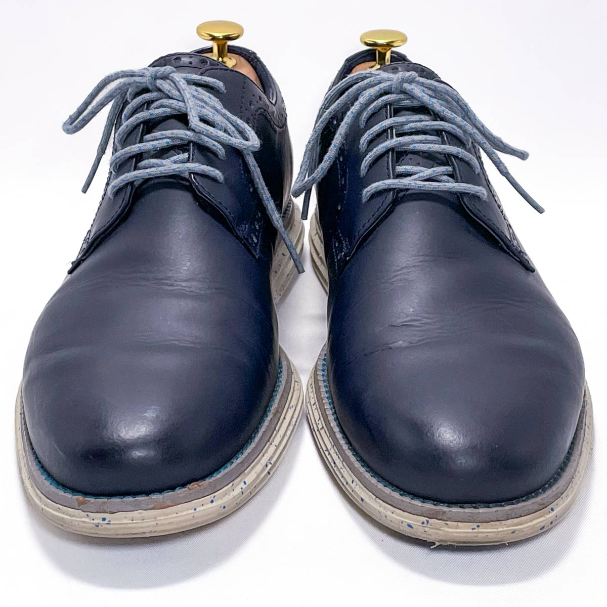 即決 COLE HAAN コールハーン ルナグランド プレーントゥ ネイビー 本