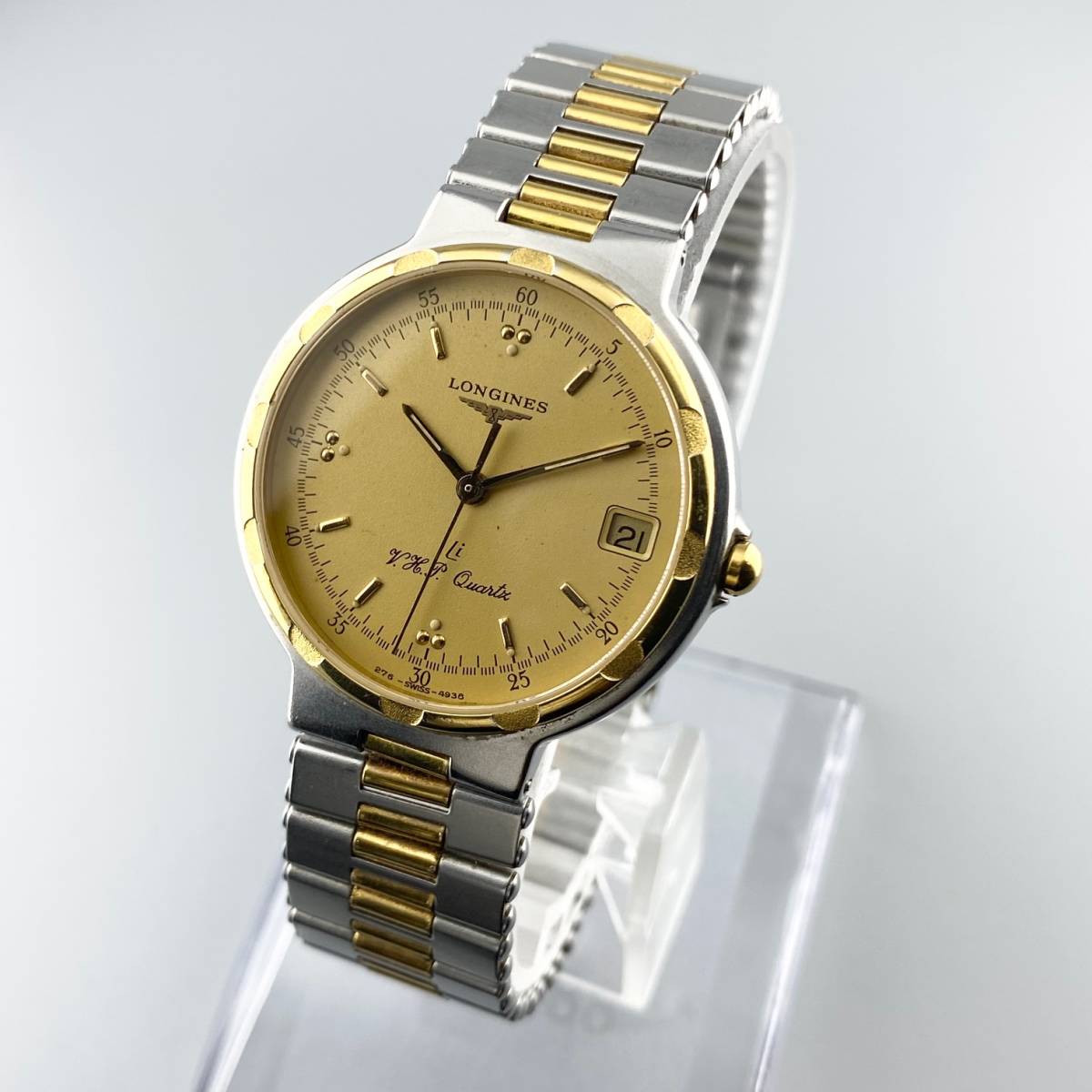 1円〜】LONGINES ロンジン 腕時計 メンズ Conquest コンクエスト V.H.P