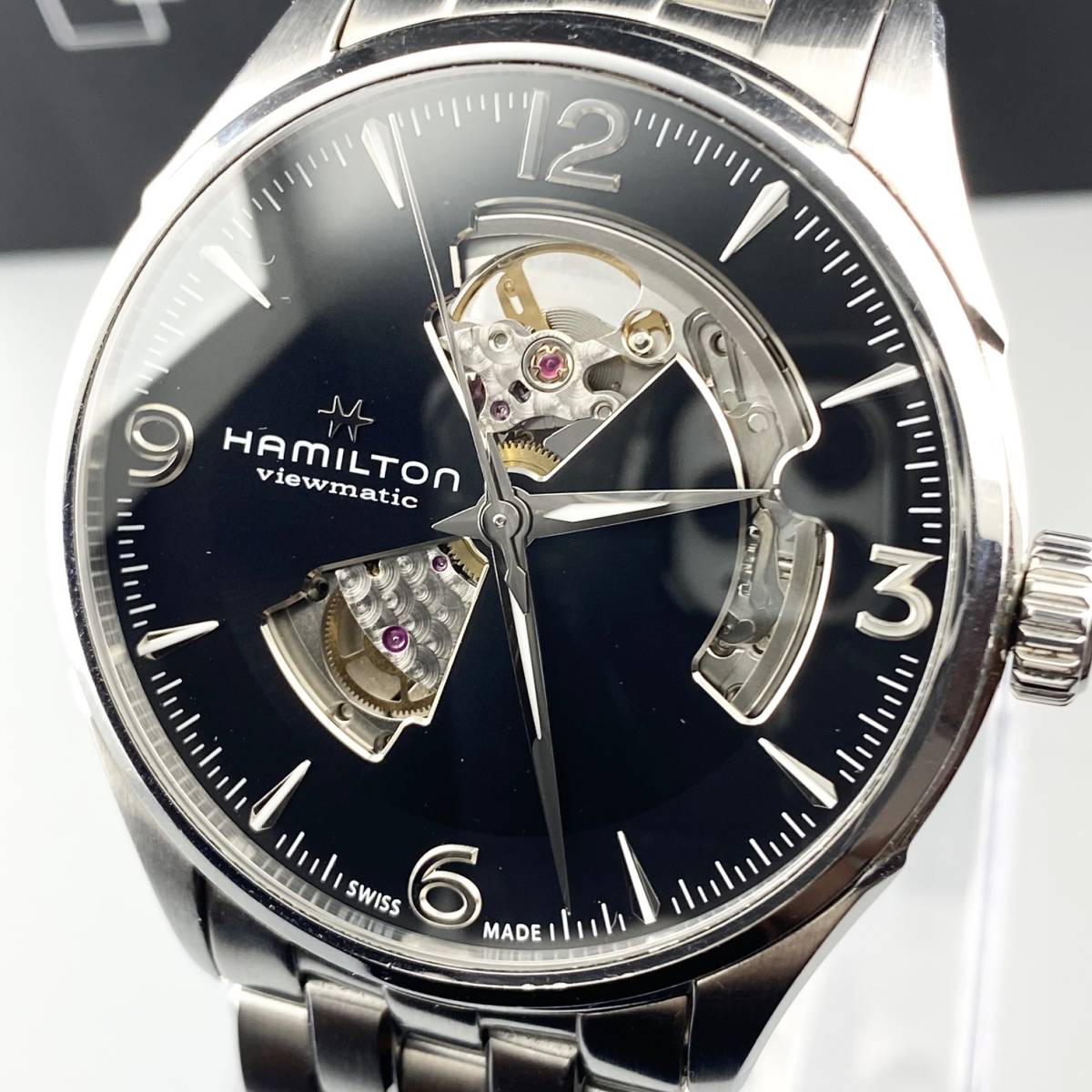 1円〜】HAMILTON ハミルトン 腕時計 メンズ AT 自動巻 H327050 ジャズ