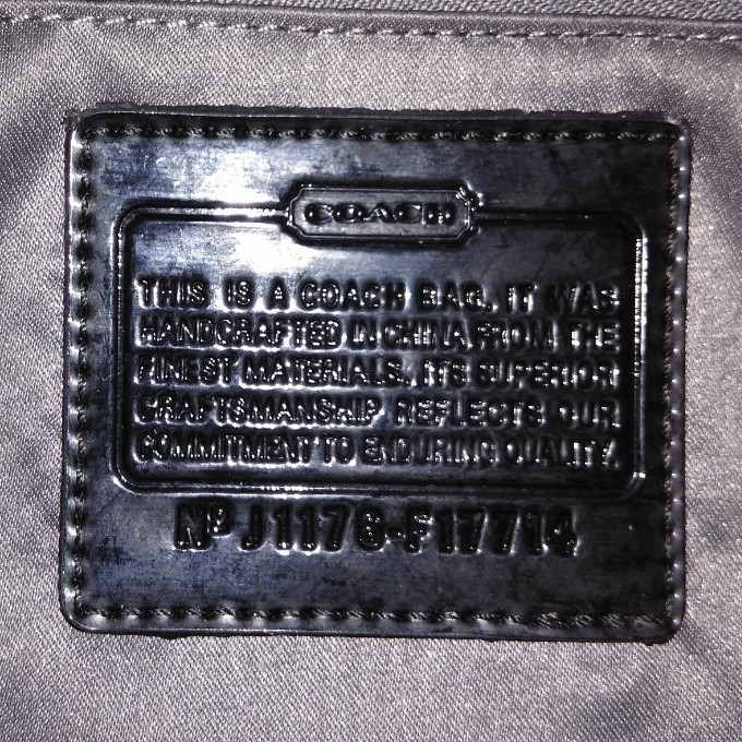 COACH コーチ 2way ショルダーバッグ ハンドバッグ 黒 BLACK 中古品