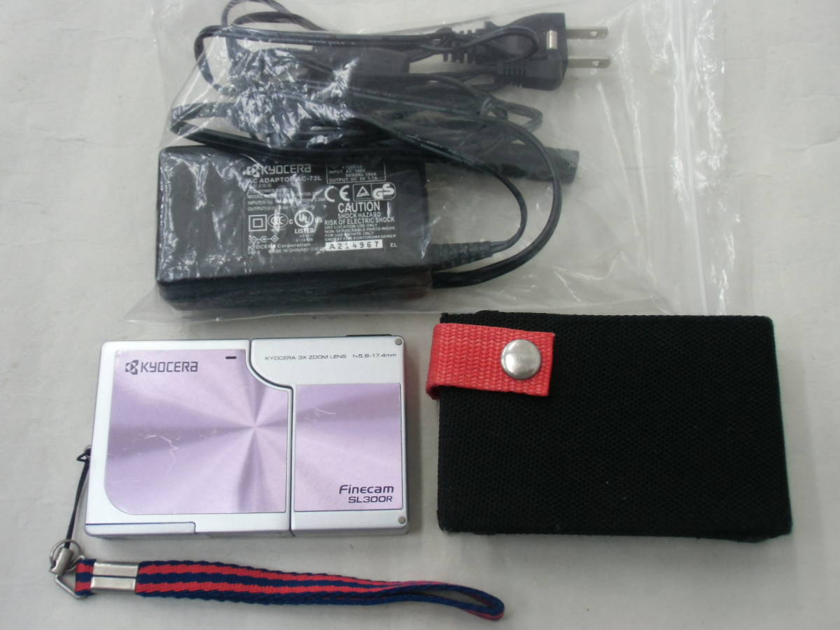 希少 KYOCERA Finecam SL300R ピンク 京セラ デジタルカメラ 希少 KYOCERA Finecam SL300R ピンク 京セラ デジタルカメラ