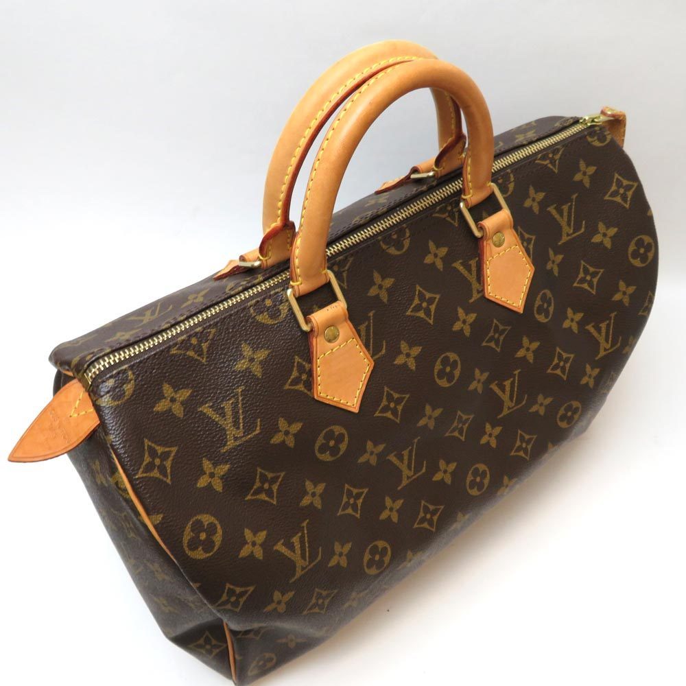 ルイヴィトン バッグ モノグラム スピーディ35 M41107 A-ランク ミニボストン 男女兼用 中古 あすつく 送料無料 三田店_画像3