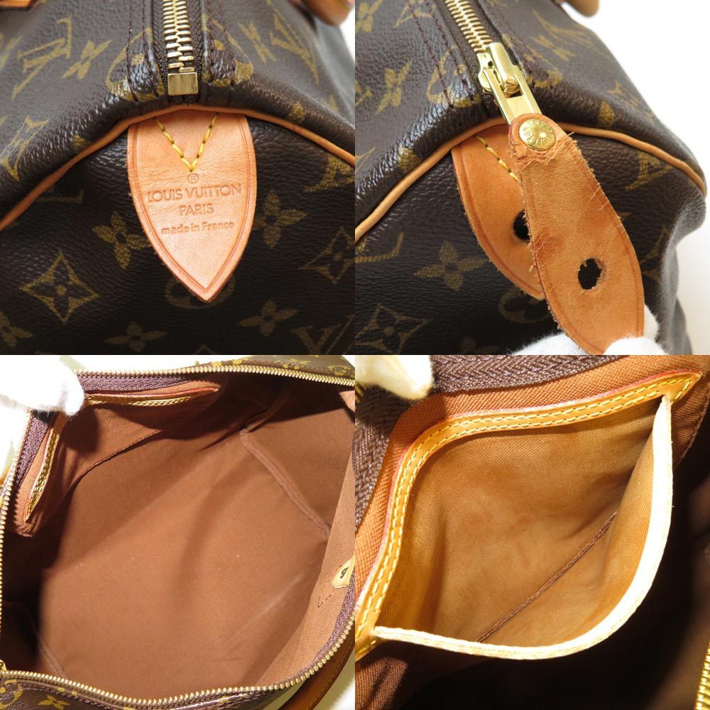 ルイヴィトン バッグ モノグラム スピーディ35 M41107 A-ランク ミニボストン 男女兼用 中古 あすつく 送料無料 三田店_画像10