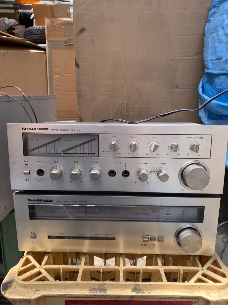 Yahoo!オークション - SHARP OPTONICA stereo amplifier SM-1033 Yahoo!オークション - SHARP OPTONICA stereo amplifier SM-1033