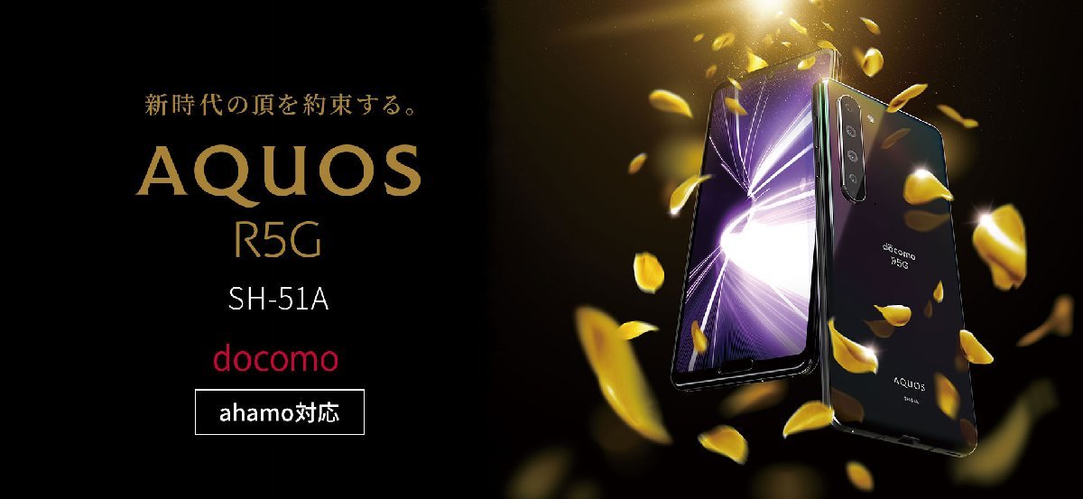 ☆新品未使用品☆ 送料無料 ドコモ SIMフリー AQUOS R5G SH-51A