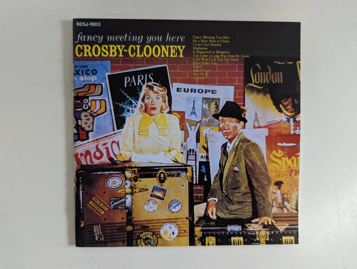m401 ビング・クロスビーとローズマリー・クルーニー/ファンシー・ミーティング/Bing Crosby/Rosemary Clooney/R25J-1003/1988年盤_画像1
