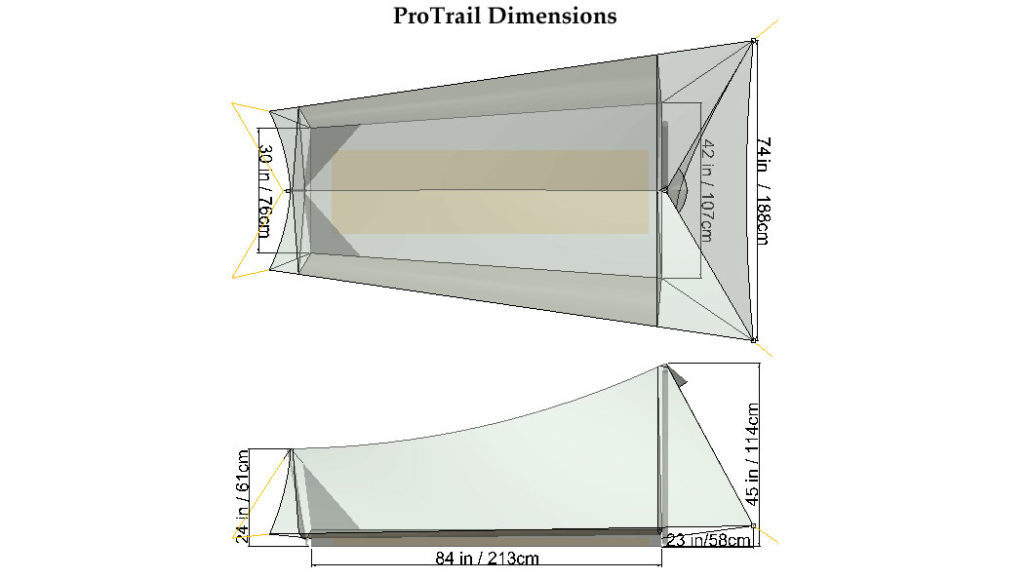 ラスト1【即納/送料0/新品】 Tarptent ProTrail タープテント ラスト1【即納/送料0/新品】 Tarptent ProTrail タープテント
