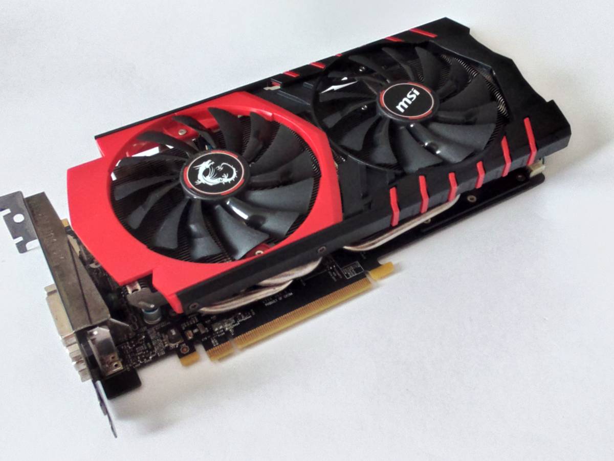 MSI GeForce GTX 970 GAMING 4G 動作確認済み グラフィックボード 本体