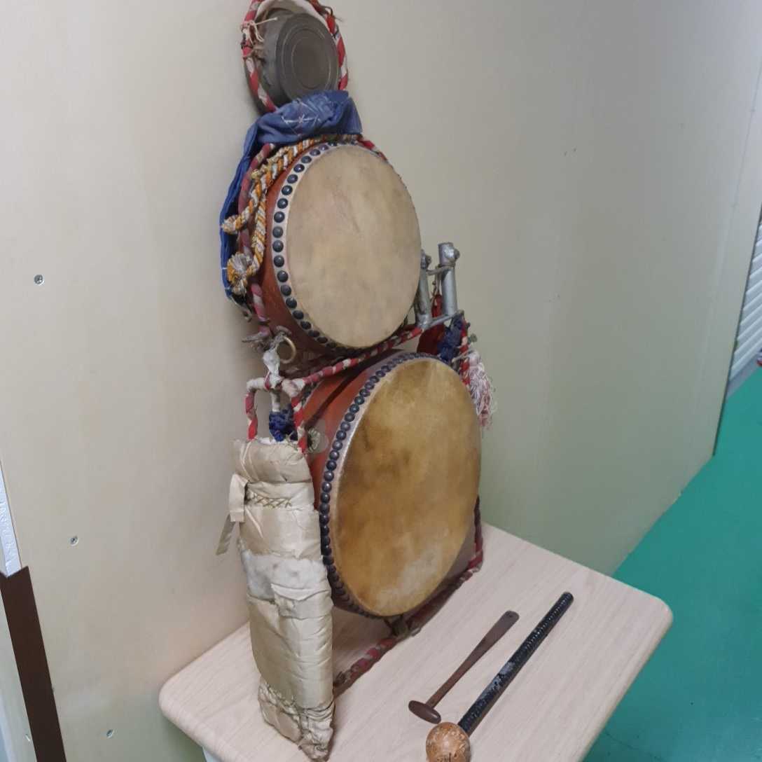 珍品 チンドン屋 チンドン太鼓 太鼓 鐘 アンティーク ビンテージ 珍品 チンドン屋 チンドン太鼓 太鼓 鐘 アンティーク ビンテージ