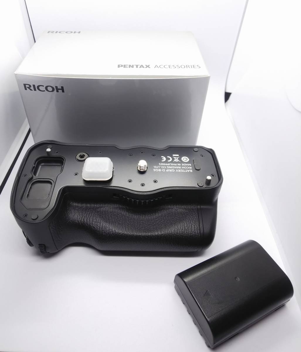 PENTAX D-BG6 K-1用 バッテリーグリップ + D-LI90P 互換バッテリー一個