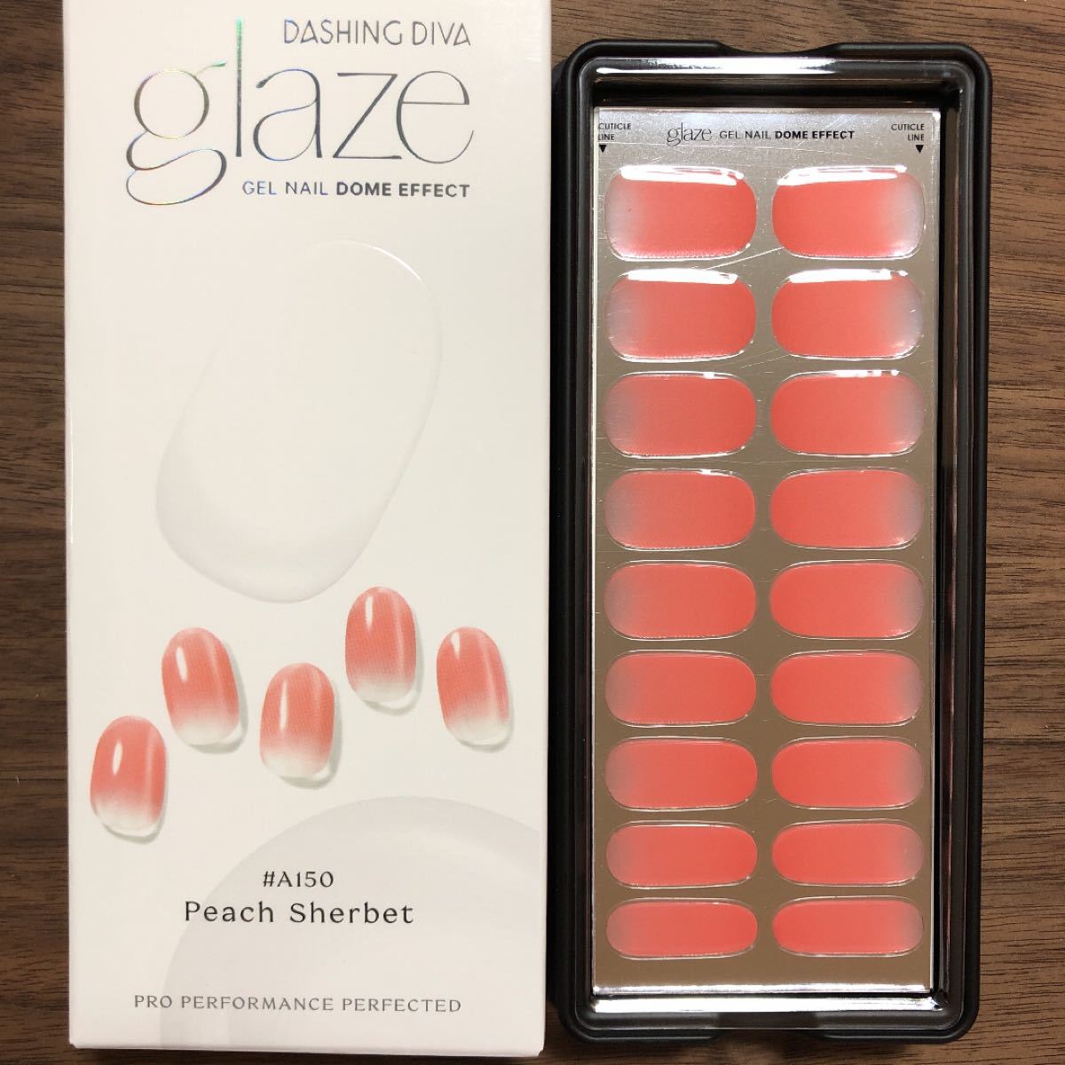 ダッシングディバ　glaze Peach Sherbet 18枚