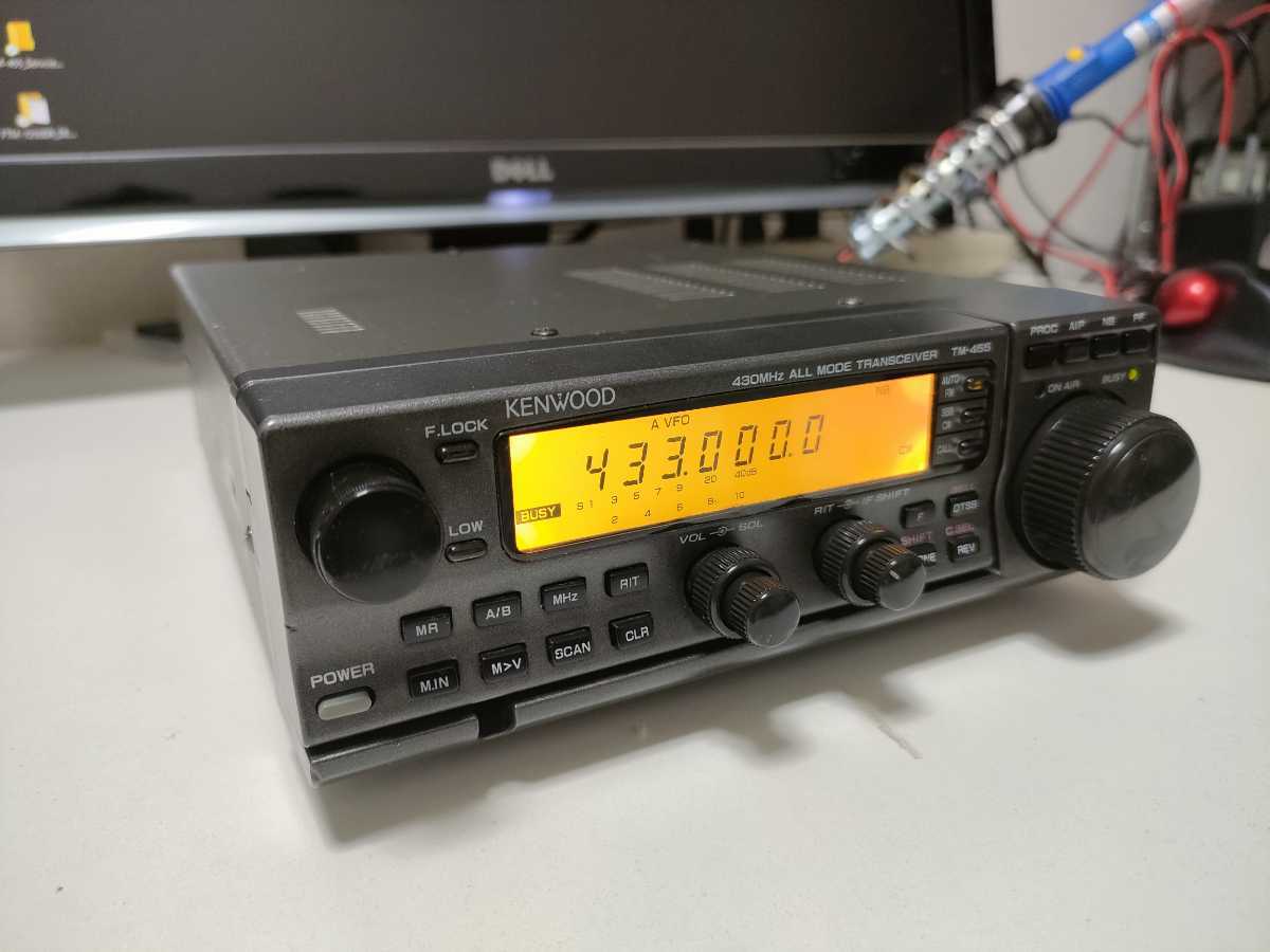 リチウムバ ヤフオク! - KENWOOD TM455S 電解コンデンサ交換整備品