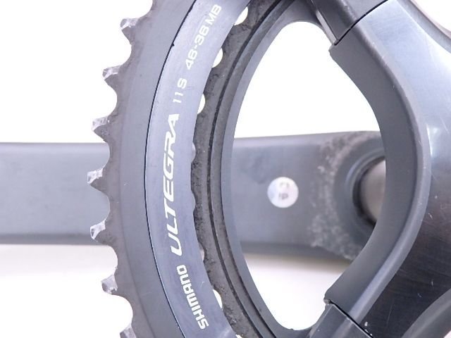 Shimano/シマノ ロード クランクセット Ultegra FC-6800 11s対応 素晴らしい シマノ6800アルテグラチェーンリングクランク172.5ミリ パーツ
