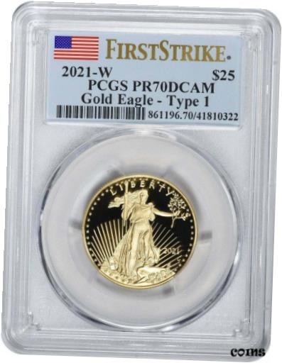 アンティークコイン NGC PCGS 2021-W $25 American Proof Gold Eagle