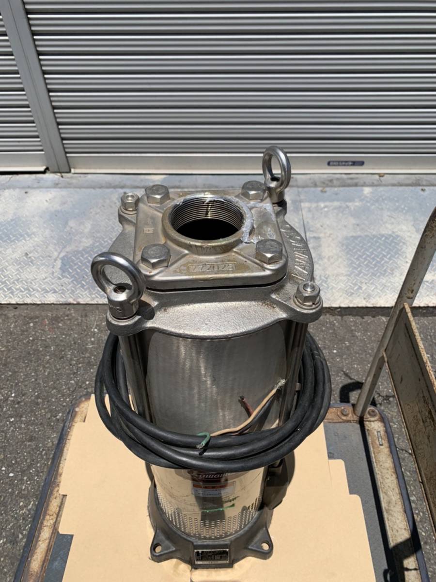 JT6) 川本製作所 水中タービンポンプ KUR-655×2S-3.7 | bergosafety.com.br