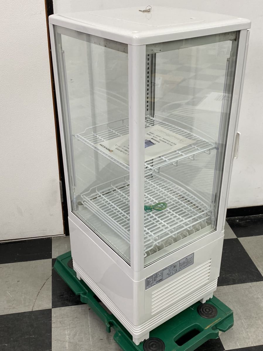 621o4) 品 レマコム株式会社 4面ガラス冷蔵ショーケース (LEDタイプ
