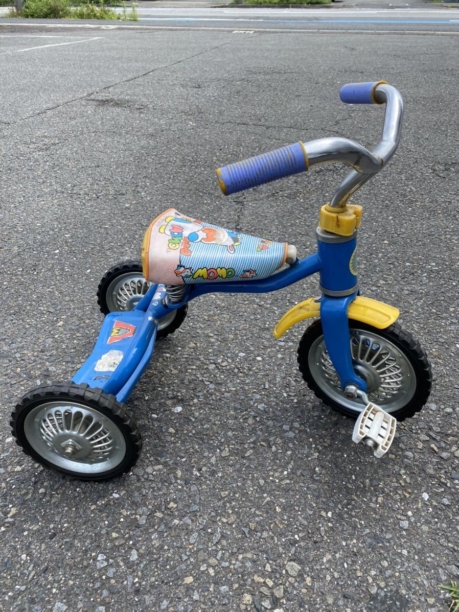 623o1) 昭和レトロ ベビー キッズ 玩具 幼児用 三輪車 MOMOくん 623o1) 昭和レトロ ベビー キッズ 玩具 幼児用 三輪車 MOMOくん