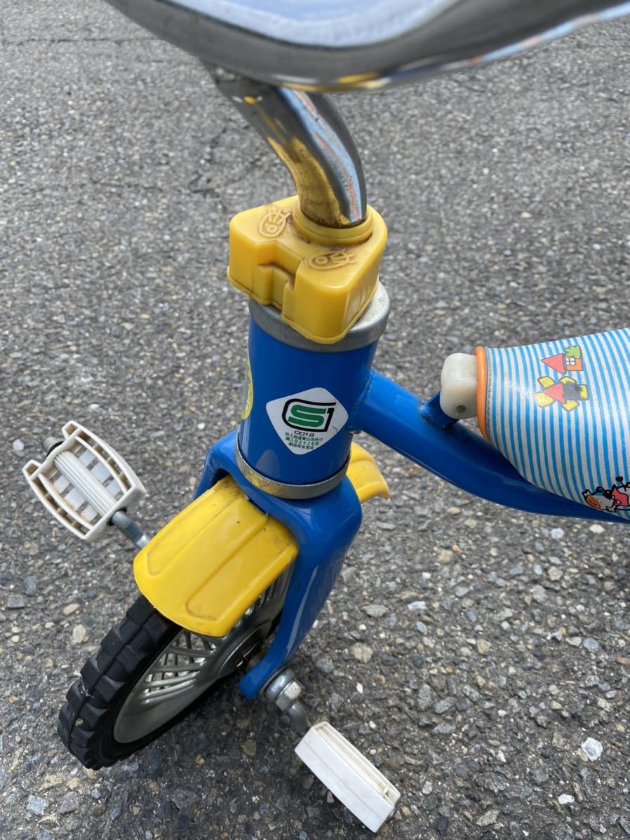 623o1) 昭和レトロ ベビー キッズ 玩具 幼児用 三輪車 MOMOくん 623o1) 昭和レトロ ベビー キッズ 玩具 幼児用 三輪車 MOMOくん