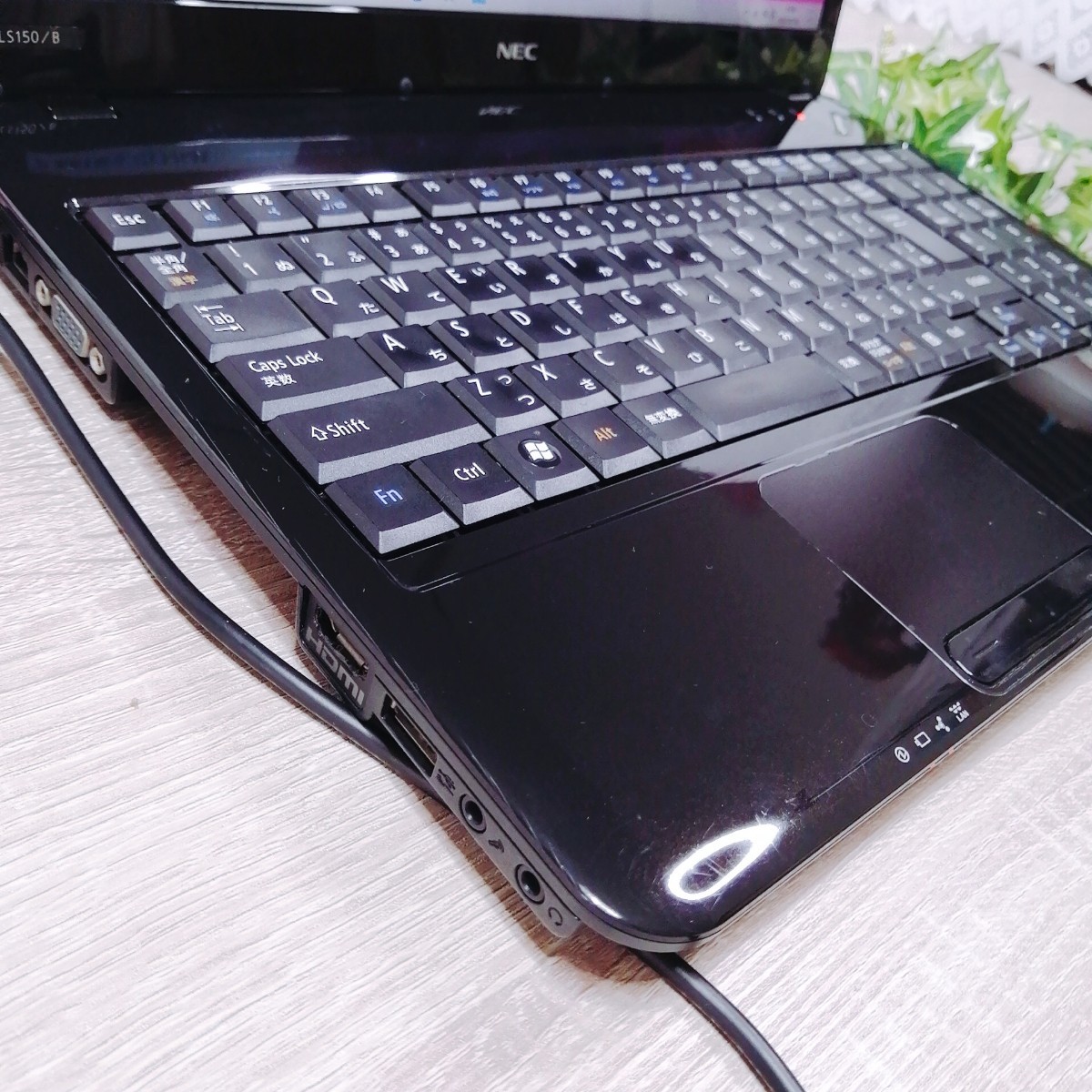 予約受付中】 Windows10 ノートパソコン hp ブラック すぐに使えます