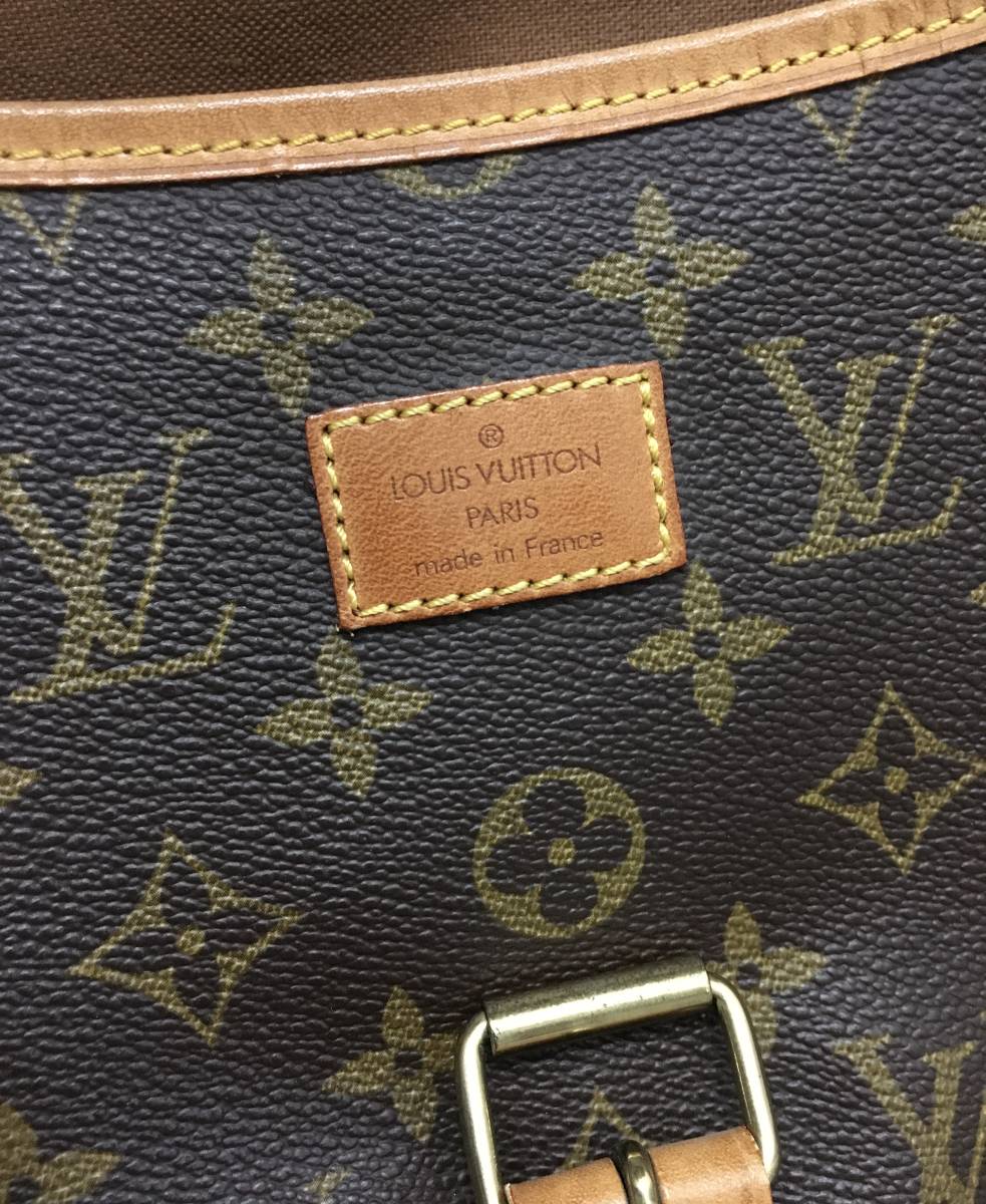 美品 LOUIS VUITTON ルイヴィトン モノグラム ショルダーバッグ 斜め掛け ソミュール 状態の良い物をお探しの方に…_画像10