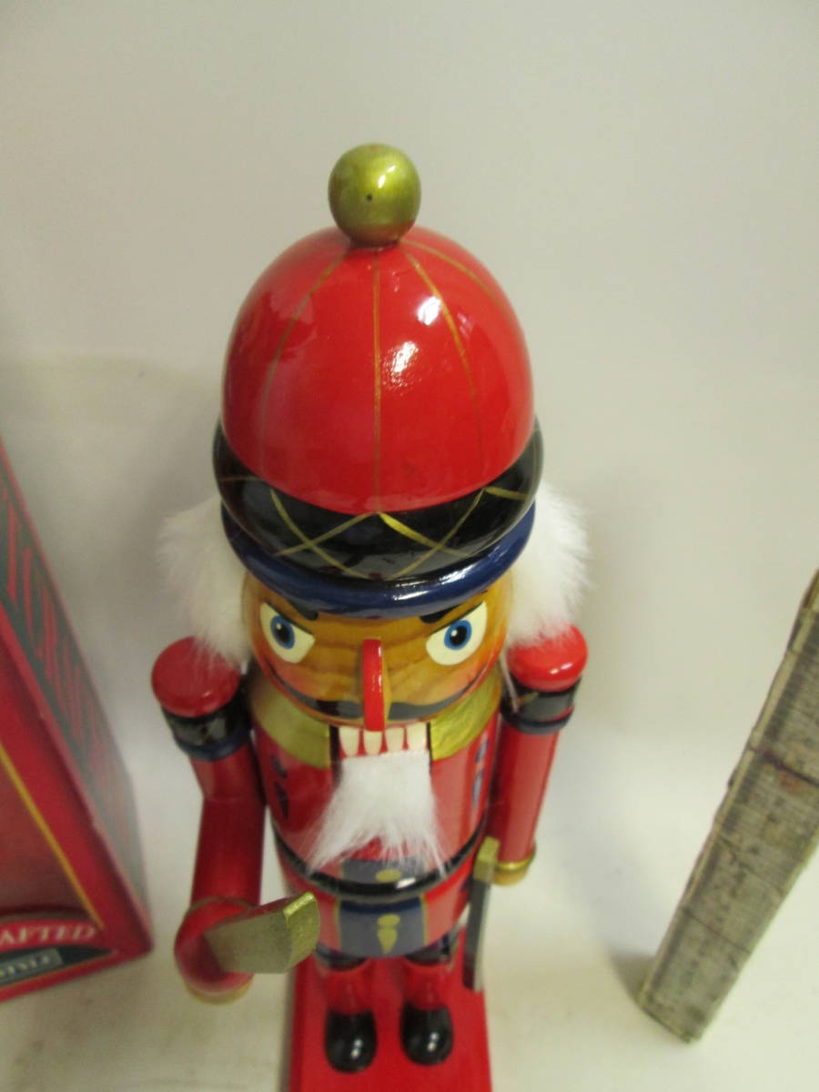 　くるみ割り人形　兵士　木製　H４０ｃｍ　フィギュア送料は説明欄に記入_画像8